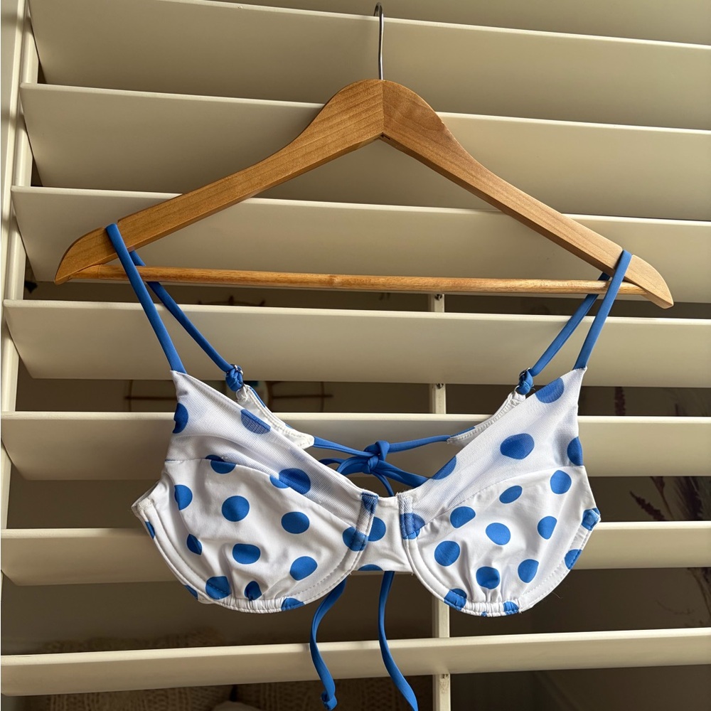 Frankie's Bikinis | Delicate Dot Bikini Top